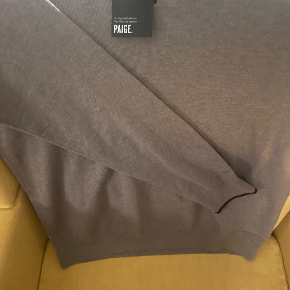 Paige Men’s half button sweater